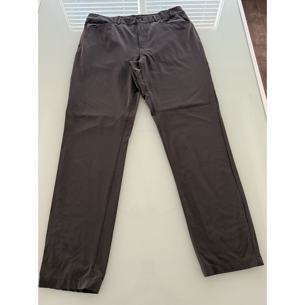 REI Co-op Tech Golf Chino Pants Mens 34x32 Gray Performance DadCore